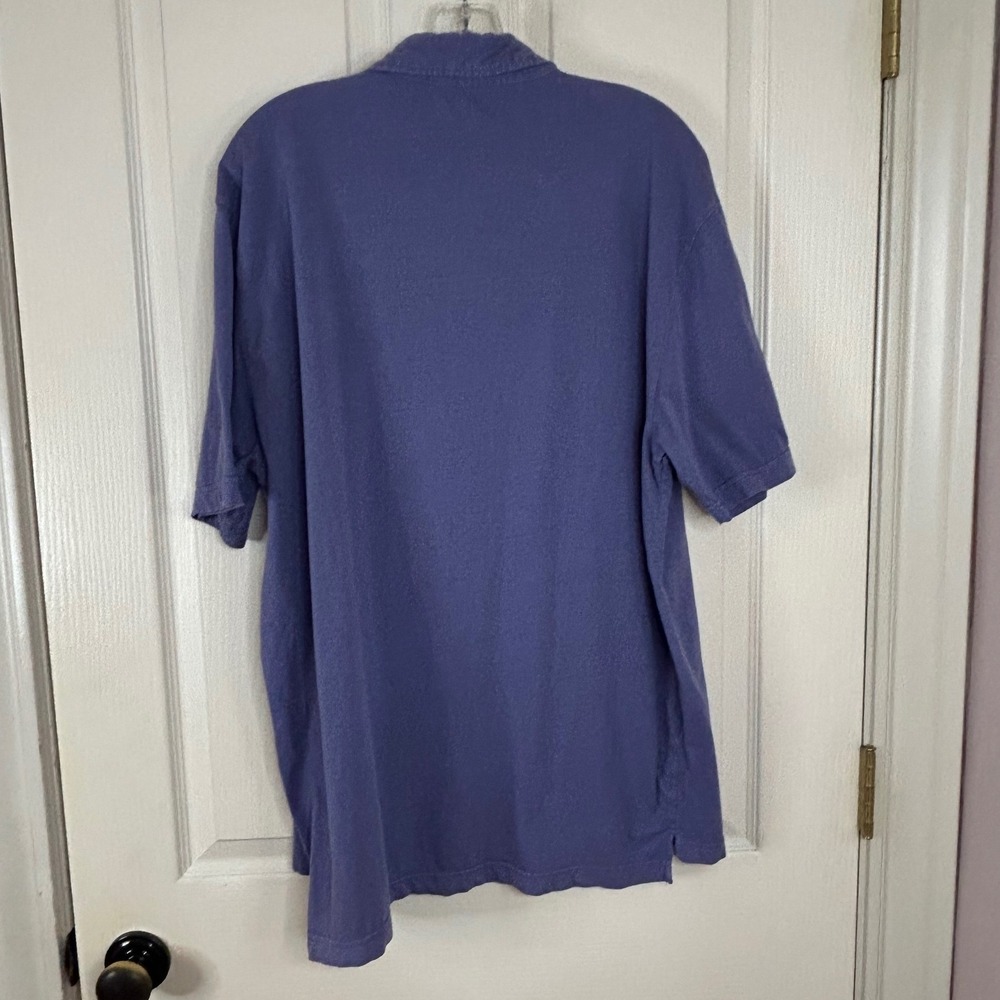 Vineyard Vines Mens Polo Shirt Large L Blue‎ Short Sleeve Casual Top - Picture 7 of 10